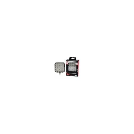 PHARE LED CARRE 12/24VV 42W 4000lm CON PROTECCION