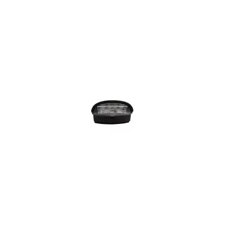 LUZ DE PLACA 12/24V LED NEGRO