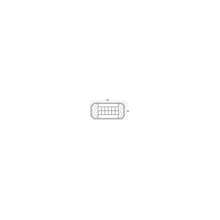 LUZ TRASERA DCHA RECTANGULAR 3 FUNCIONES LED