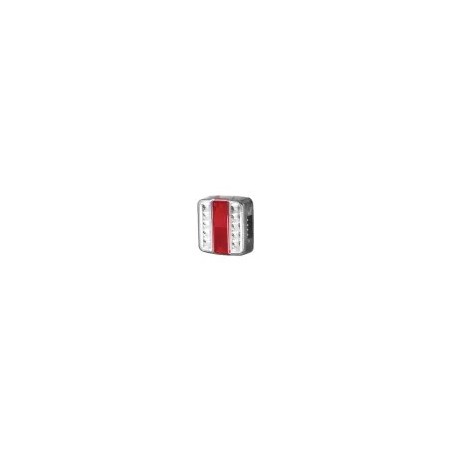 LUZ TRASERA CUADRADA 4 FUNCIONES LED 12V
