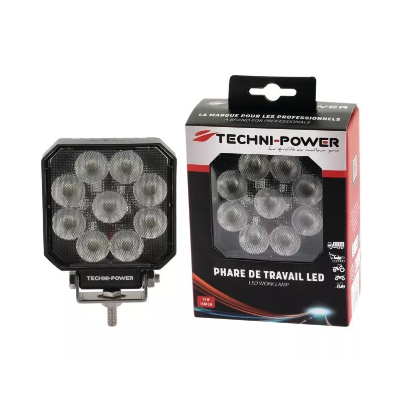 LUZ LED CUADRADA 15W 1500lm
