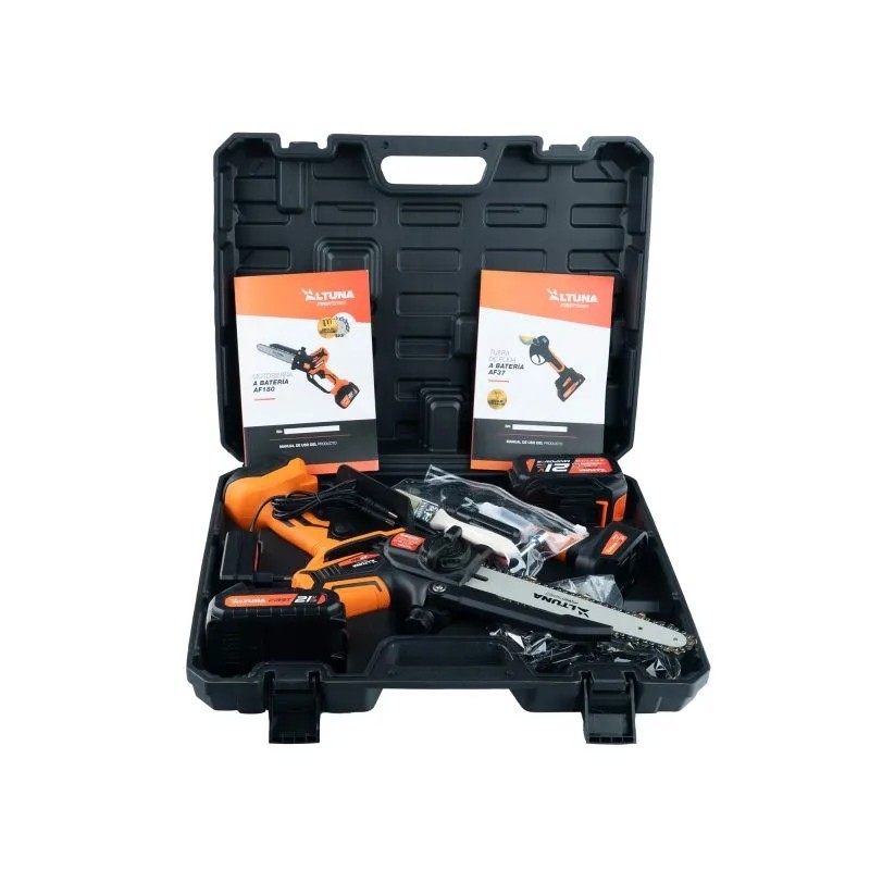 KIT TIJERA AF37+ MOTOSIERRA AF180 + 2BAT